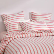 Beau Yarn-Dyed Washed Cotton European Pillowcases (Set of 2)